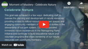 Celebrate Nature Youtube Video Screenshot